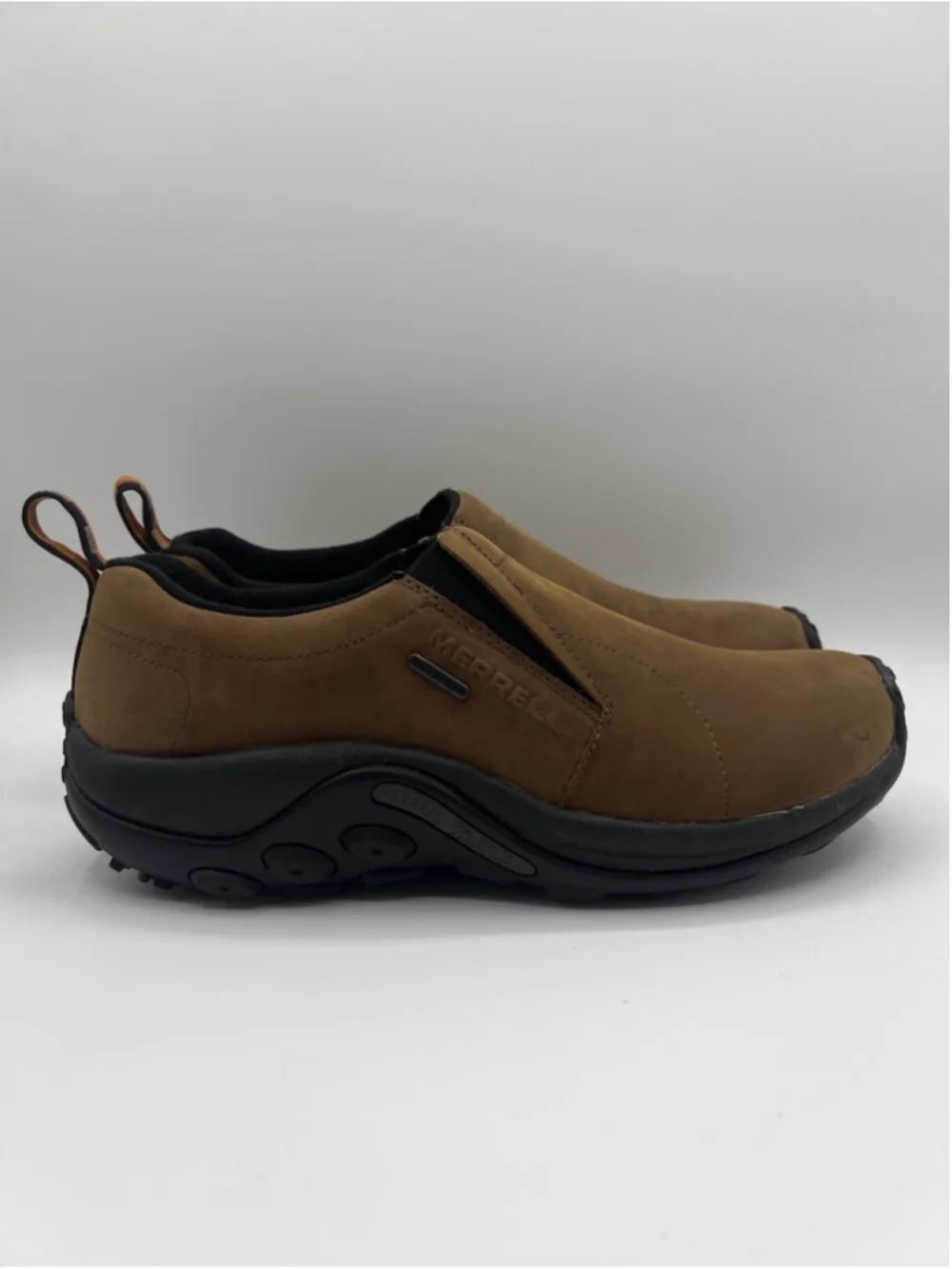 Merrell Men Jungle Moc Nubuck Waterproof Clog Mule Shoe Brown Men’s Size 9